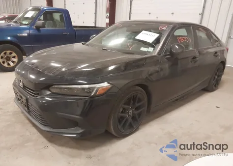 2022 Honda Civic Sport z USA, uszkodzony, nr VIN 2HGFE2F51NH567414